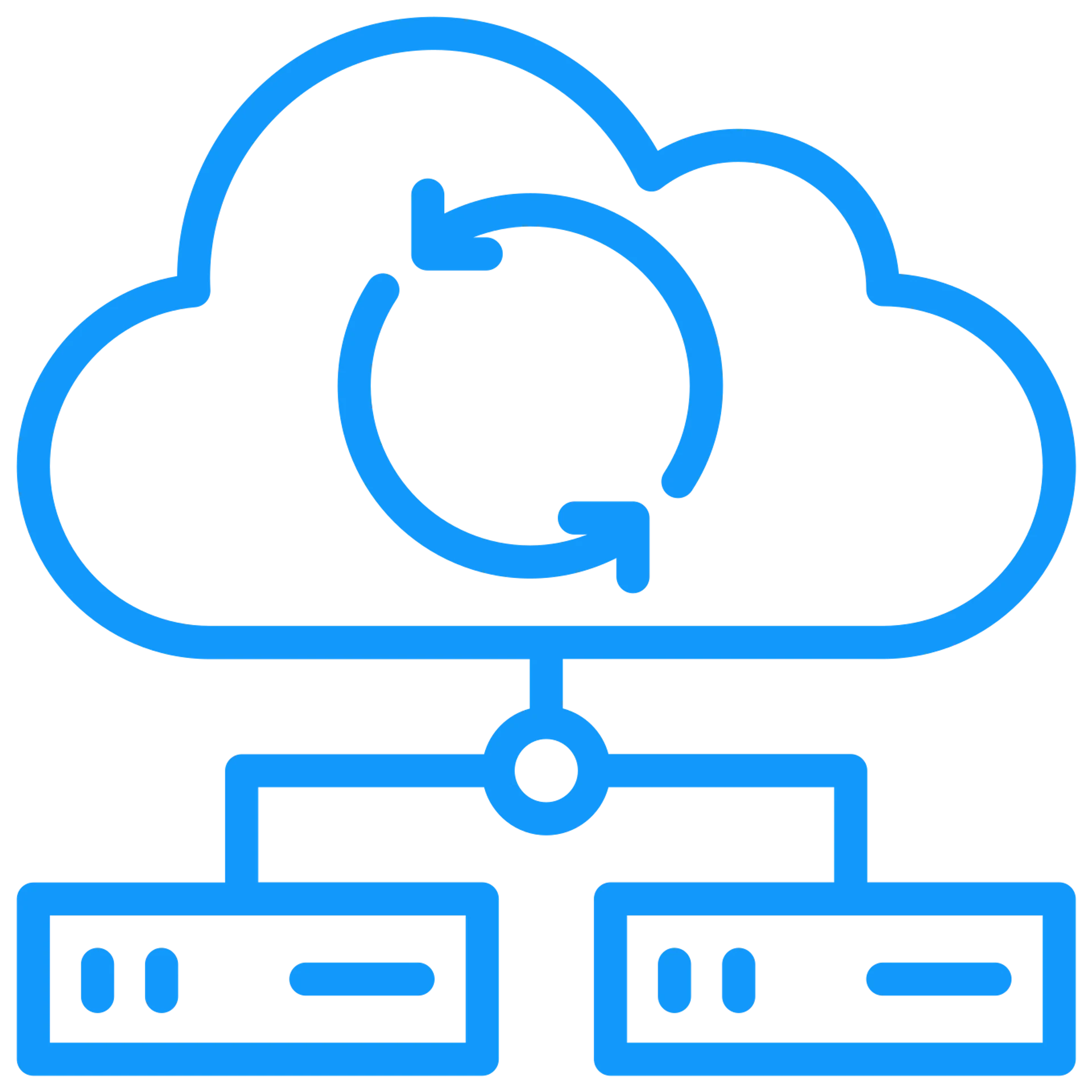 Ícone Hybrid Cloud